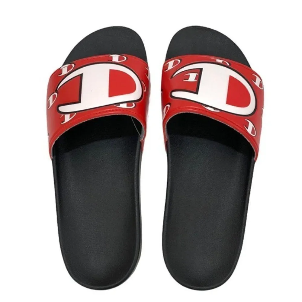 NIB Champion IPO Repeat C Boy's Slide Sandals 6